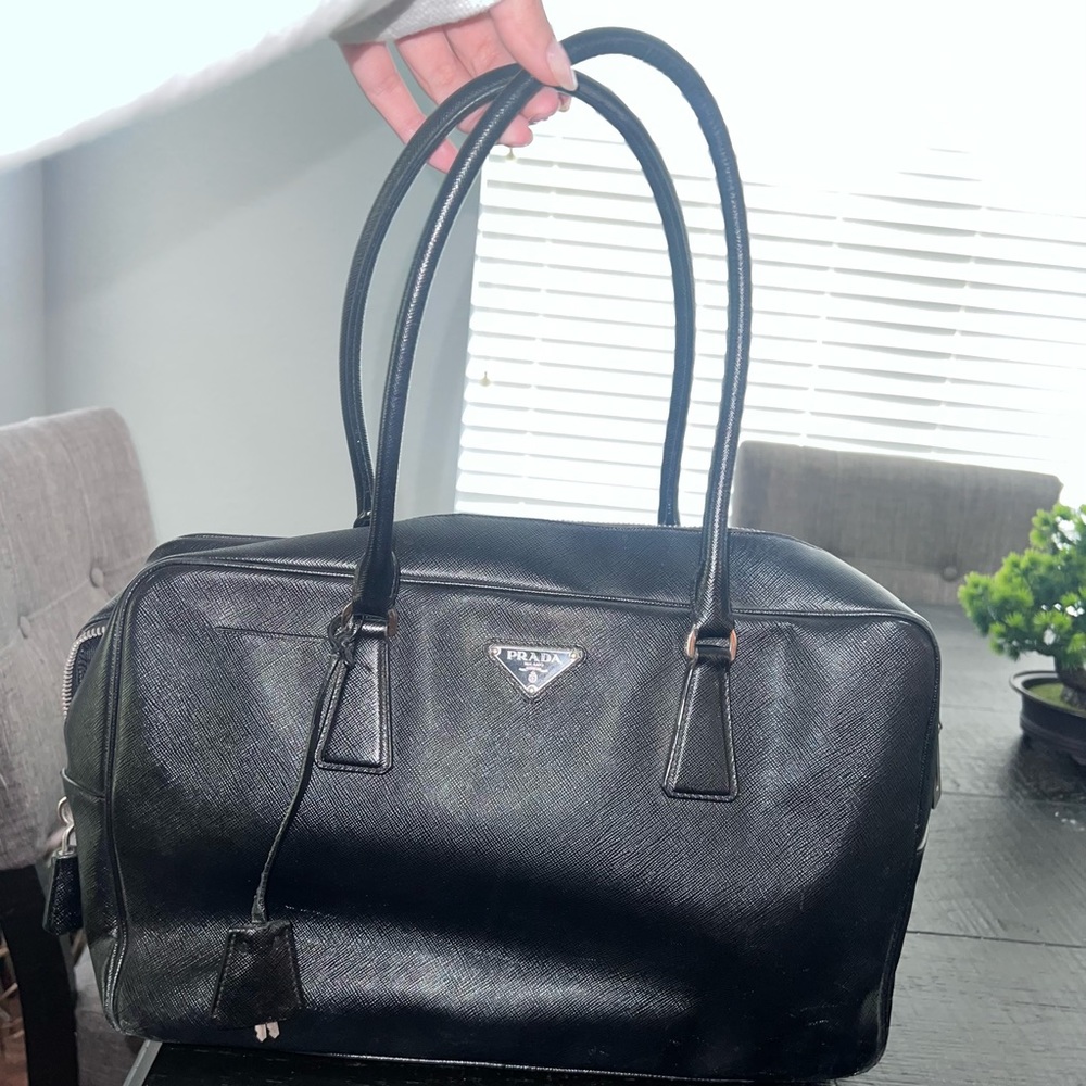 (SOLD) PRADA Saffiano Lux Bauletto
